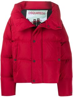 Dsquared2 стеганое пальто оверсайз