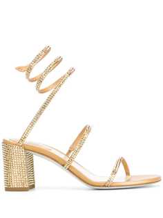 René Caovilla босоножки с кристаллами