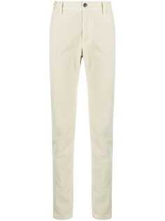 Incotex вельветовые брюки прямого кроя