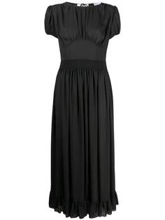 RedValentino платье с присборенной талией