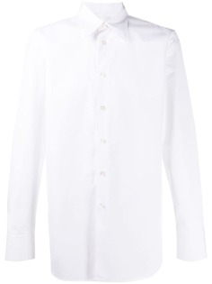 Jil Sander рубашка с длинными рукавами и вставками