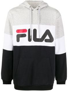 Fila худи в стиле колор-блок с логотипом