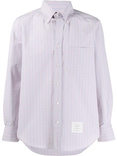 Thom Browne клетчатая рубашка