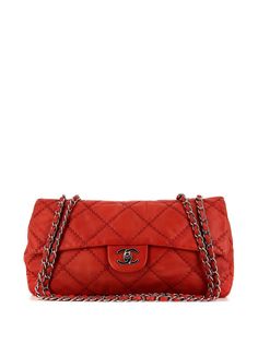 Chanel Pre-Owned стеганая сумка на плечо Jumbo Timeless