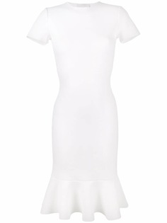 Esteban Cortazar платье с открытой спиной Peace Sign