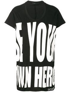 Haider Ackermann футболка Be Your Own Hero