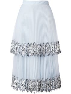 Christopher Kane плиссированная юбка миди