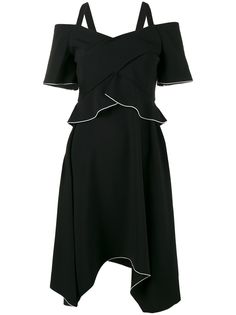 Proenza Schouler платье с асимметричным подолом