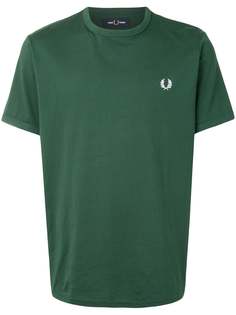 Fred Perry футболка с вышитым логотипом