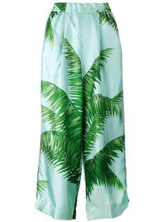 F.R.S For Restless Sleepers пижамные брюки с принтом листьев пальмы