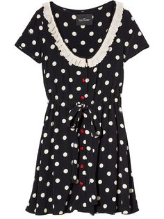 Marc Jacobs платье мини в горох