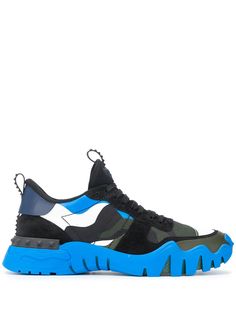 Valentino Garavani камуфляжные кроссовки Rockrunner Plus