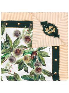 Dolce & Gabbana шарф с принтом