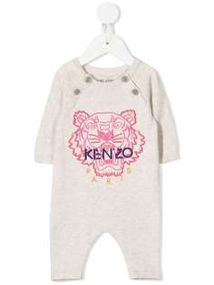 Kenzo Kids комбинезон с вышивкой Tiger