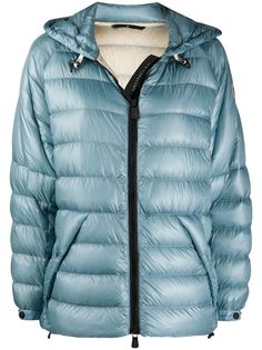 Moncler Grenoble пуховик с капюшоном