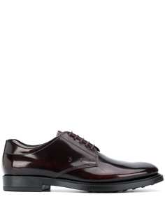 Tods лакированные туфли на шнуровке Tod`S