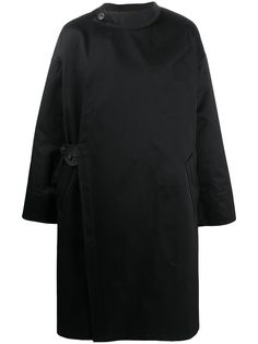Maison Margiela пальто с боковой застежкой