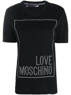 Love Moschino футболка с логотипом