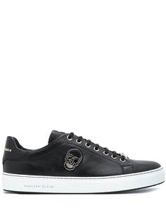 Philipp Plein кеды с декором Skull