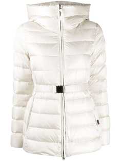 Woolrich пуховик с поясом