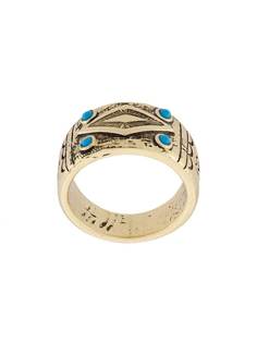 Nialaya Jewelry кольцо с гравировкой