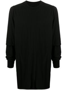 Rick Owens DRKSHDW длинный джемпер узкого кроя