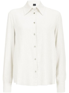 Pinko рубашка с длинными рукавами и жатым эффектом