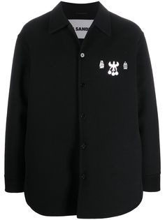 Jil Sander кашемировая куртка-рубашка
