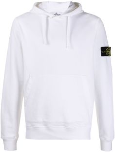 Stone Island худи нашивкой-логотипом