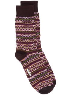 Missoni полосатые носки с логотипом