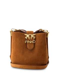 Pinko сумка через плечо с металлическим логотипом