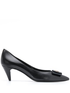 Saint Laurent туфли-лодочки с логотипом