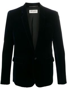 Saint Laurent бархатный пиджак
