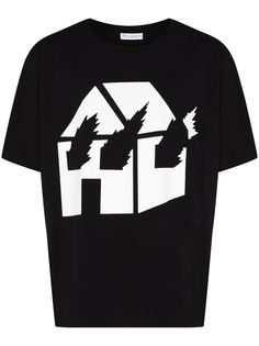 JW Anderson футболка Burning House из коллаборации с David Wojnarowicz
