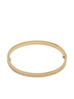Cartier браслет-бэнгл Love из желтого золота с бриллиантами