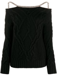 Ermanno Scervino джемпер с кристаллами