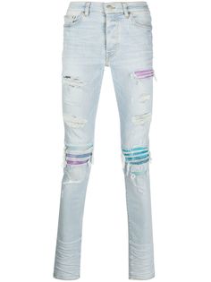 AMIRI джинсы скинни с эффектом потертости