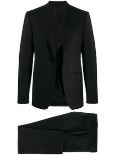 Canali костюм-двойка строгого кроя