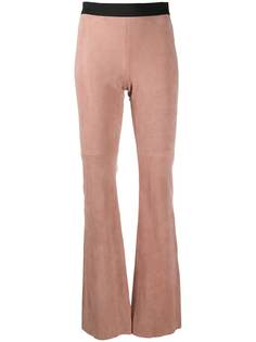 P.A.R.O.S.H. фактурные брюки с завышенной талией