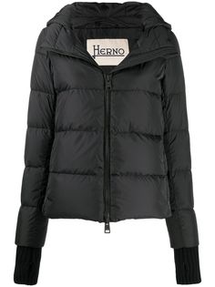 Herno пуховик с рукавами-перчатками