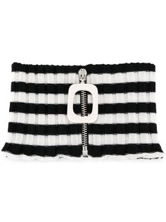 JW Anderson воротник в рубчик на молнии