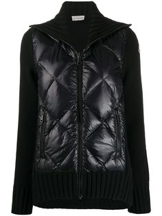 Moncler стеганая куртка на молнии