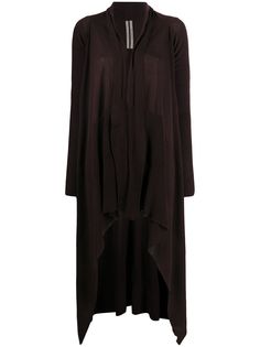 Rick Owens кардиган асимметричного кроя
