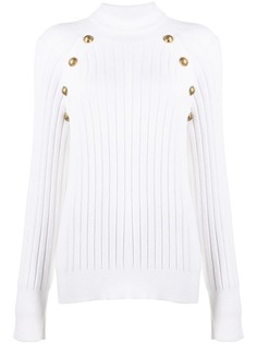 Balmain джемпер с воротником-воронкой