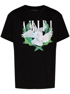 AMIRI футболка Lovebirds с логотипом