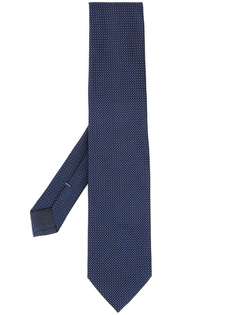 Ermenegildo Zegna жаккардовый галстук
