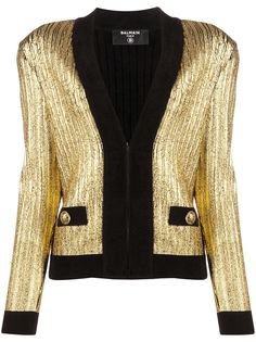 Balmain укороченный кардиган
