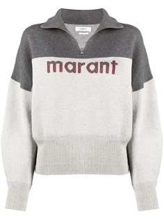 Isabel Marant Étoile трикотажный топ с длинными рукавами