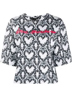 Love Moschino футболка с короткими рукавами и принтом