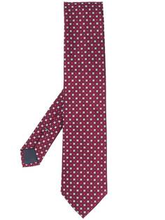 Ermenegildo Zegna жаккардовый галстук